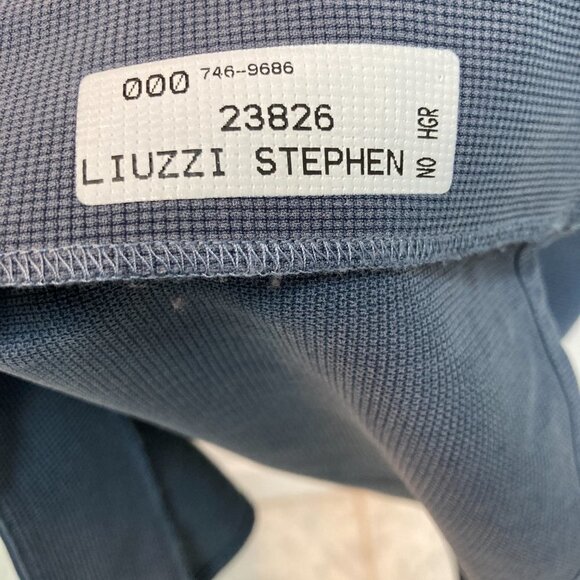 Cypress Grove 100% Silk Men's Gray Dual Pocket Short Sleeve Shirt Size Medium - Picture 5 of 5